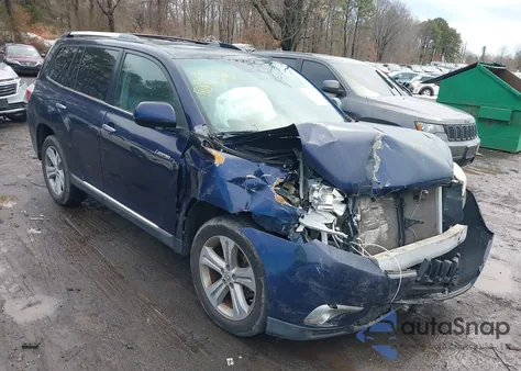 2012 Toyota Highlander Limited V6 z USA, uszkodzony, nr VIN 5TDDK3EH9CS157085